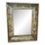 Large 1940s Italian Framed Decorative Mirror For Sale
