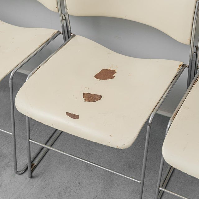 40/4 Chairs by David Rowland for GF Furniture, 1960s, Set of 6 For Sale - Image 11 of 12