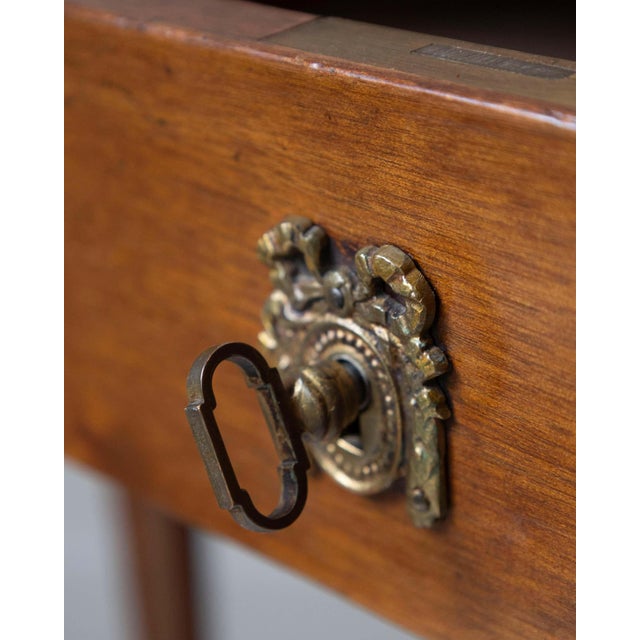 Louis XVI–Style Writing Table by André Mailfert, France, Mid-20th Century For Sale - Image 10 of 13