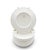 French Apilco Sèvres White Porcelain Appetizer Plates, Set of 9 For Sale In San Francisco - Image 6 of 10
