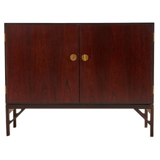 Model A 232 / China Cabinet in Rosewood by Børge Mogensen for FDB Møbler, 1950s For Sale