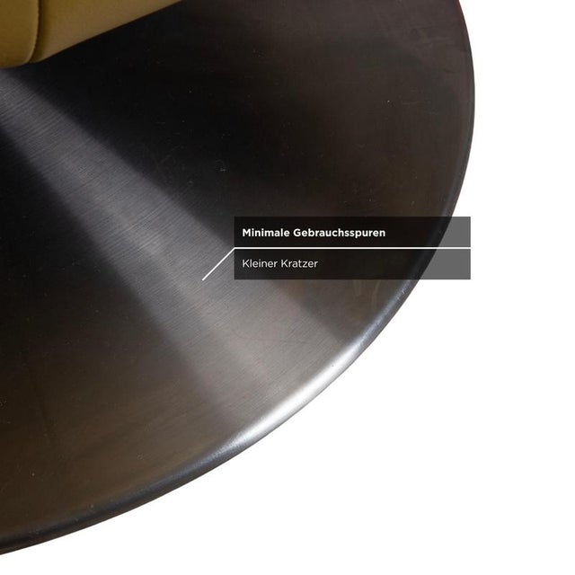 Seneca Armchair in Green Leather from Koinor For Sale - Image 12 of 18