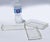 Glass 1970s Gucci Style Rectangular Murano Art Glass Serving Dish - Set of 3 For Sale - Image 7 of 12