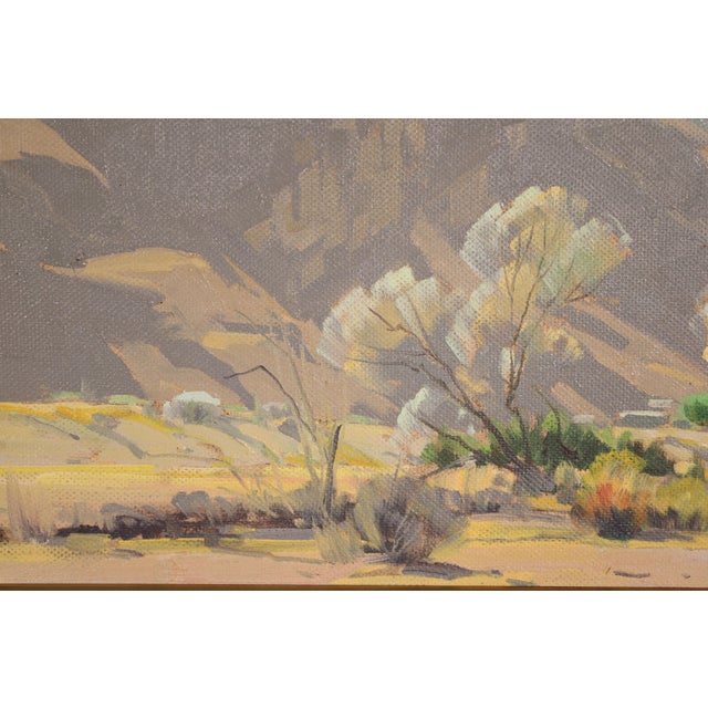 1960s Desert Landscape Painting by Sam Hyde Harris (1889-1977) For Sale - Image 5 of 12