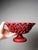 1980s Small Vintage Red Braided Openwork Ceramic Bowl from Pichon Uzès, 1980s For Sale - Image 5 of 10