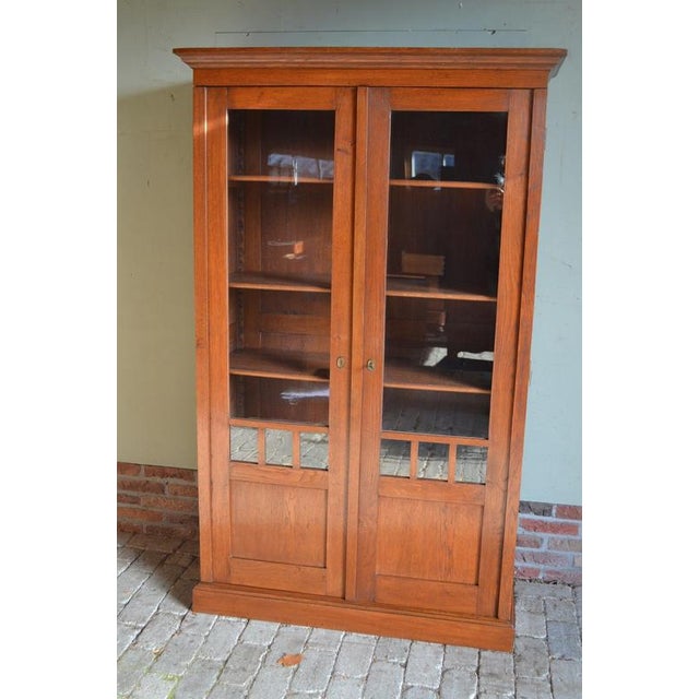 Art Deco Bookcase in Oak, 1920s For Sale - Image 9 of 11