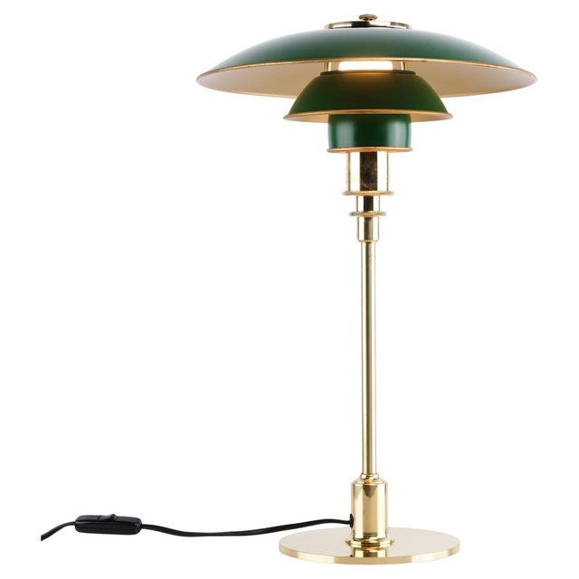 Model Ph 3/2 Anniversary Edition Table Lamp in Brass by Poul Henningsen for Louis Poulsen, 1996 For Sale - Image 9 of 9