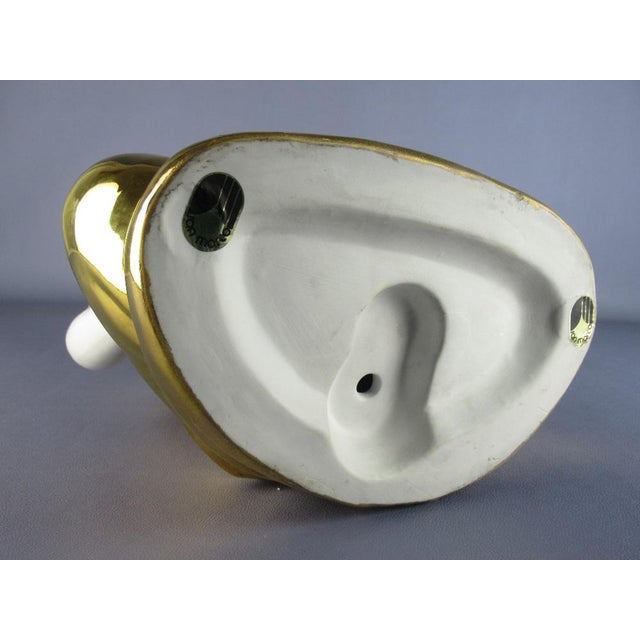 Porcelain & Gilt Sculpture of Buddha from San Marco, 1970s For Sale - Image 10 of 11