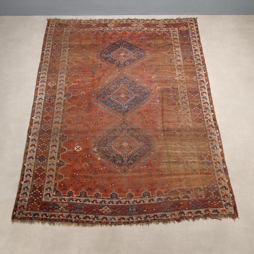 Shiraz Rug in Wool For Sale - Image 3 of 9
