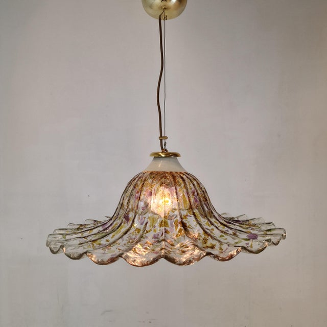 Murano Glass Pendant Lamp by La Murrina, Italy, 1980s For Sale - Image 11 of 15