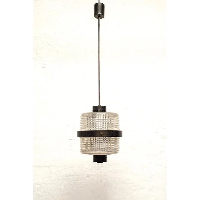 Metal Vintage Italian Hanging Lamp by Greco Italia, 1950s For Sale - Image 7 of 7