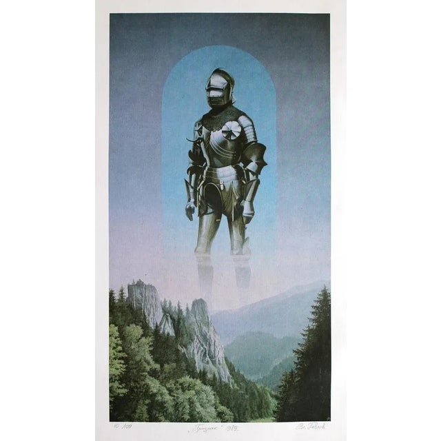 Vladimir Pavlov, Ghost, 1989, Screenprint For Sale - Image 8 of 8