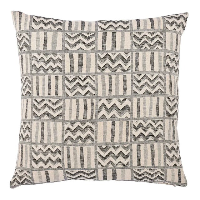 This pillow features Kudu Stripe on the front, and Kudu on the back with a knife edge finish. Kudu’s irregular patchwork...