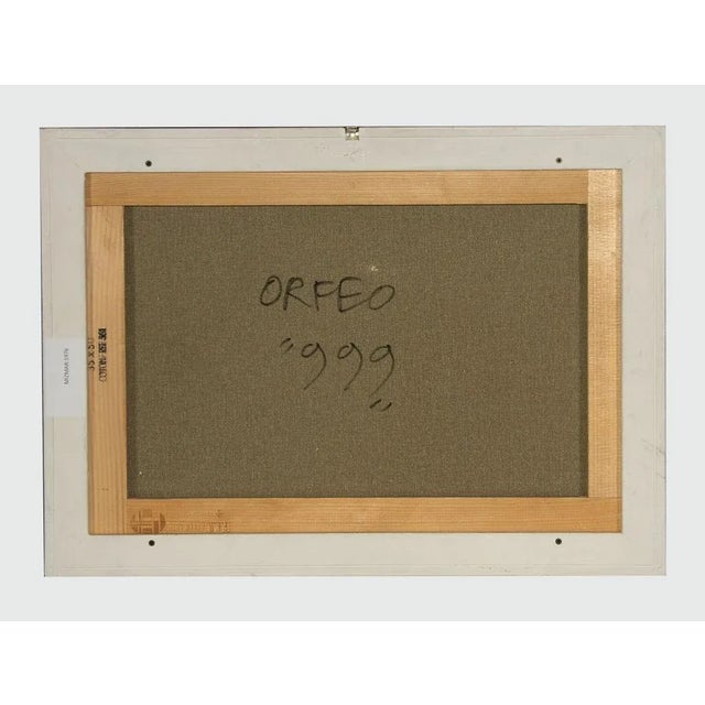 Armando Orfeo - Card Game - Original Oil Painting - 1999 For Sale - Image 3 of 4