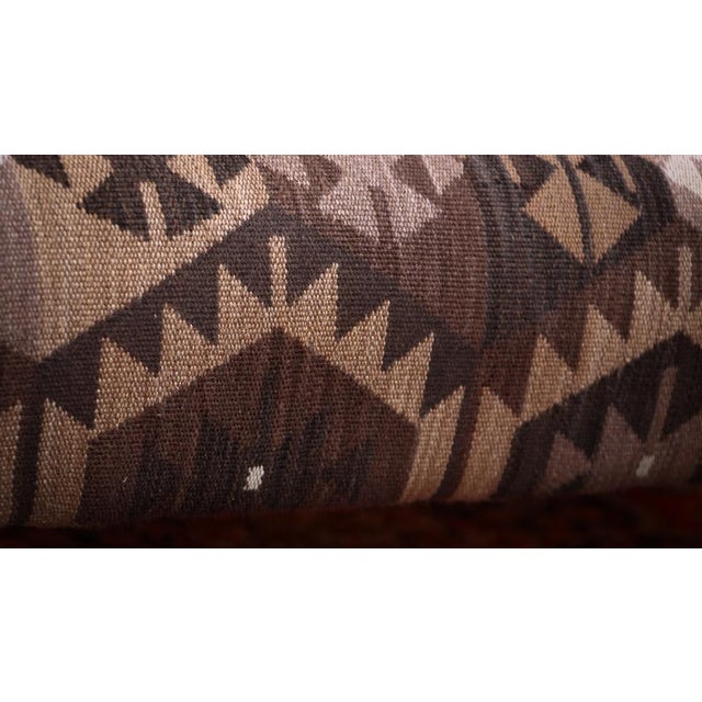 Large Brown Kilim Ottoman from John Sankey, 2010s For Sale - Image 10 of 11