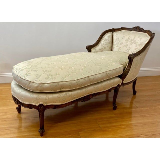 French Walnut Chaise Lounge C.1920 Chairish