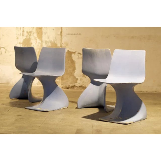 Plastic Naila Editor Side Chairs by Christian Adam for New Form, Italy, 1971, Set of 4 For Sale - Image 7 of 8
