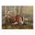 Large White Tail Deer Painting on Canvas For Sale