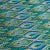Traditional Sample - Schumacher Lorikeet Embroidery Fabric, Peacock For Sale - Image 3 of 4