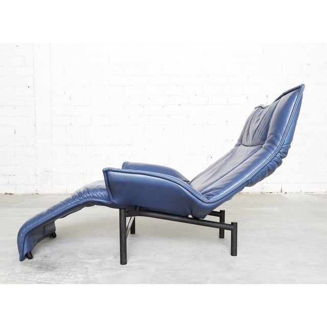 Blue Veranda Chair by Vico Magistretti for Cassina, 1980s For Sale - Image 8 of 18