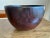 1980s Large Hand-Carved Minimalist Midcentury Modern Rosewood Bowl For Sale - Image 5 of 10