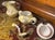 1990s MacKenzie-Childs Aurora Yellow Check Enamel Creamer & Lidded Sugar Bowl Set W/ Spoon – 1990s For Sale - Image 17 of 18