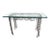 Early 20th Century Glass Top Iron Table For Sale