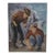 Mid-Century Figurative Oil Painting of Quarry Workers — Attributed to Onni Saari (1920–1992), 1958 For Sale