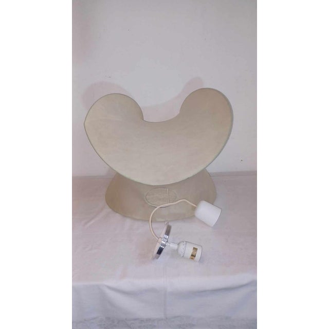 Cream Cocoon Hanging Lamp from Goldkant Leuchten, 1960s For Sale - Image 8 of 18