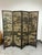 Asian Antique Inspired Double Sided Folding Screen For Sale - Image 10 of 12