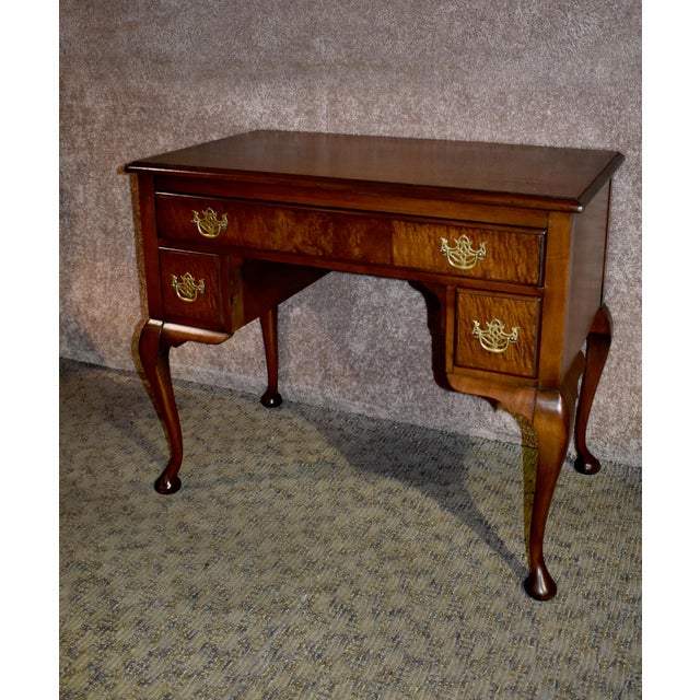 Antique Johnson's Furniture Queen Anne Style Lowboy Chairish