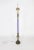 Early 20th Century Cobalt Blue Glass Floor Lamp With Anglo-Indian Details For Sale - Image 12 of 12