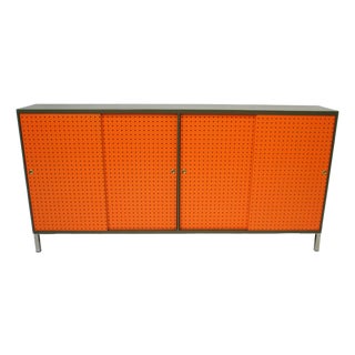 Mid Century Credenza Bookcase Storage Cabinet in the Style of Paul McCobb For Sale