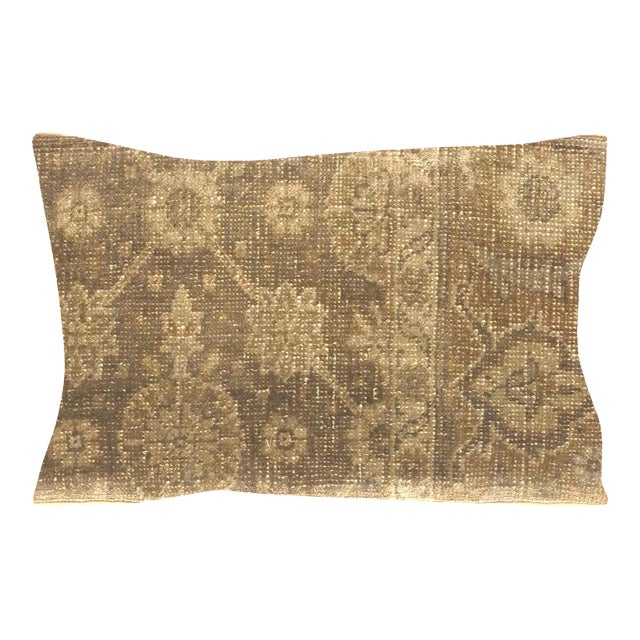 1960s Turkish Oushak Pillow For Sale