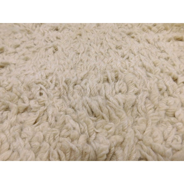 Vintage Hand Made Flokati Rug With Lush Wool Pile. For Sale In Los Angeles - Image 6 of 13
