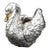 D’Argenta Silver-Plated Swan Sculpture – 2003 For Sale