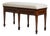 Six Legs Marquetry Bench, 19th Century For Sale