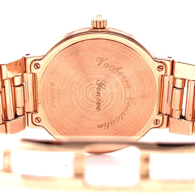 Vacheron Constantin Sovereign 18k Rose Gold 32mm Watch For Sale - Image 4 of 11