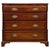 18th Century English Georgian Inlaid and Crossbanded Oak Chest of Drawers For Sale - Image 12 of 12