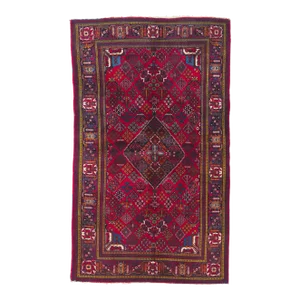 Antique Persian Joshegan Rug - 05'04 x 09'01