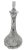 Neoclassical style European Cut Crystal Decanter with Faceted Stopper This elegant cut crystal decanter features a...