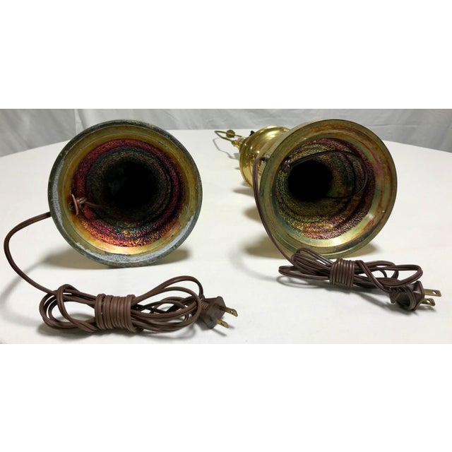 Brass Mid-1990's Brass Stiffel Lamps - a Pair For Sale - Image 8 of 11
