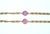 Goldette Amethyst Glass Intaglio Pendant Necklace, 1960's For Sale - Image 10 of 12