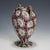 Antique Millefiori Vase in Purple, Green and White, Fratelli Toso Murano 1910 An antique Millefiori murrine glass vase...