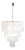 Monumental Tronchi Italian Chandelier For Sale