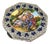 Silver Pill Box with Romantic Figure Engraving For Sale