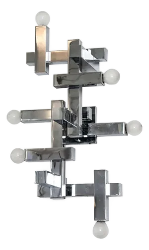 Flush Mount in Chrome by Sciolari, 1960s