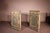 Antique Louis XV Polychrome Corner Cupboards in Oak, Set of 2 For Sale - Image 3 of 9