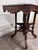 Antique Victorian Eastlake Renaissance Revival Marble Walnut Center Parlor Table For Sale - Image 9 of 13