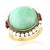 Vintage Natural Jade Earring & Ring Set + Natural Pearls, 14 K Yellow Gold 48 Gm For Sale - Image 12 of 18
